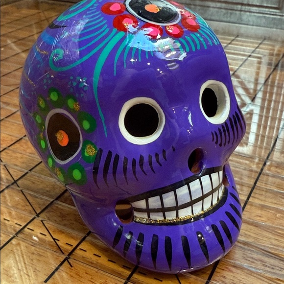 Amazon.com: Sense Canvas Skull Colorful Mexican Sugar Skull  Colorful Sugar Skull -Medium
